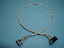 Extended connection cable for the s88-feedback bus  - 0,5 m